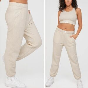 OFFLINE By Aerie Coffee Run Joggers Textured Soft